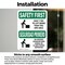 Signmission Safety Culture Sign, 7 in Width, Vinyl Decal, Rectangle, Bilingual OS-2PACK-SF-D-710-L-10768 - alternate 2
